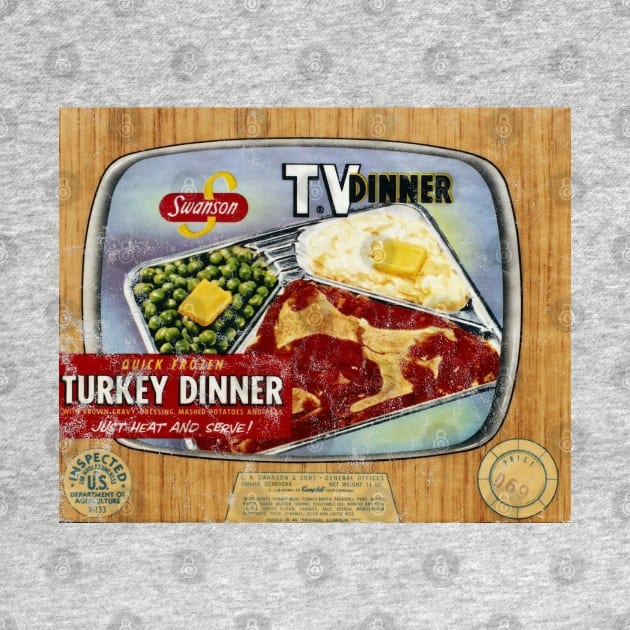 TV Dinner - Turkey by offsetvinylfilm